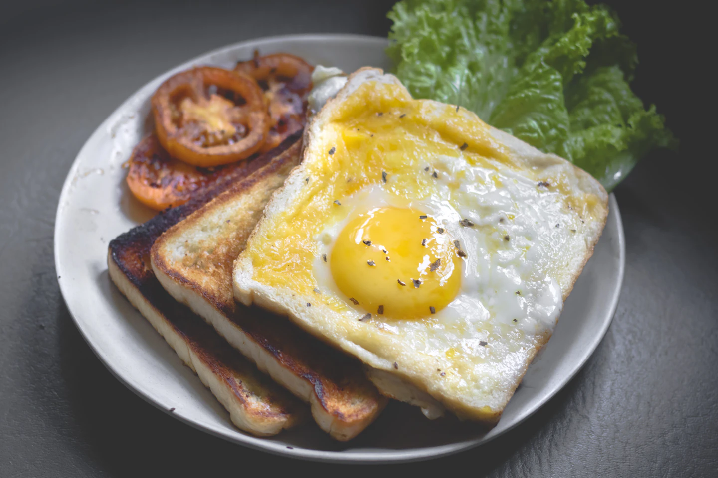 Slow Sunday toast — illustrative photograph