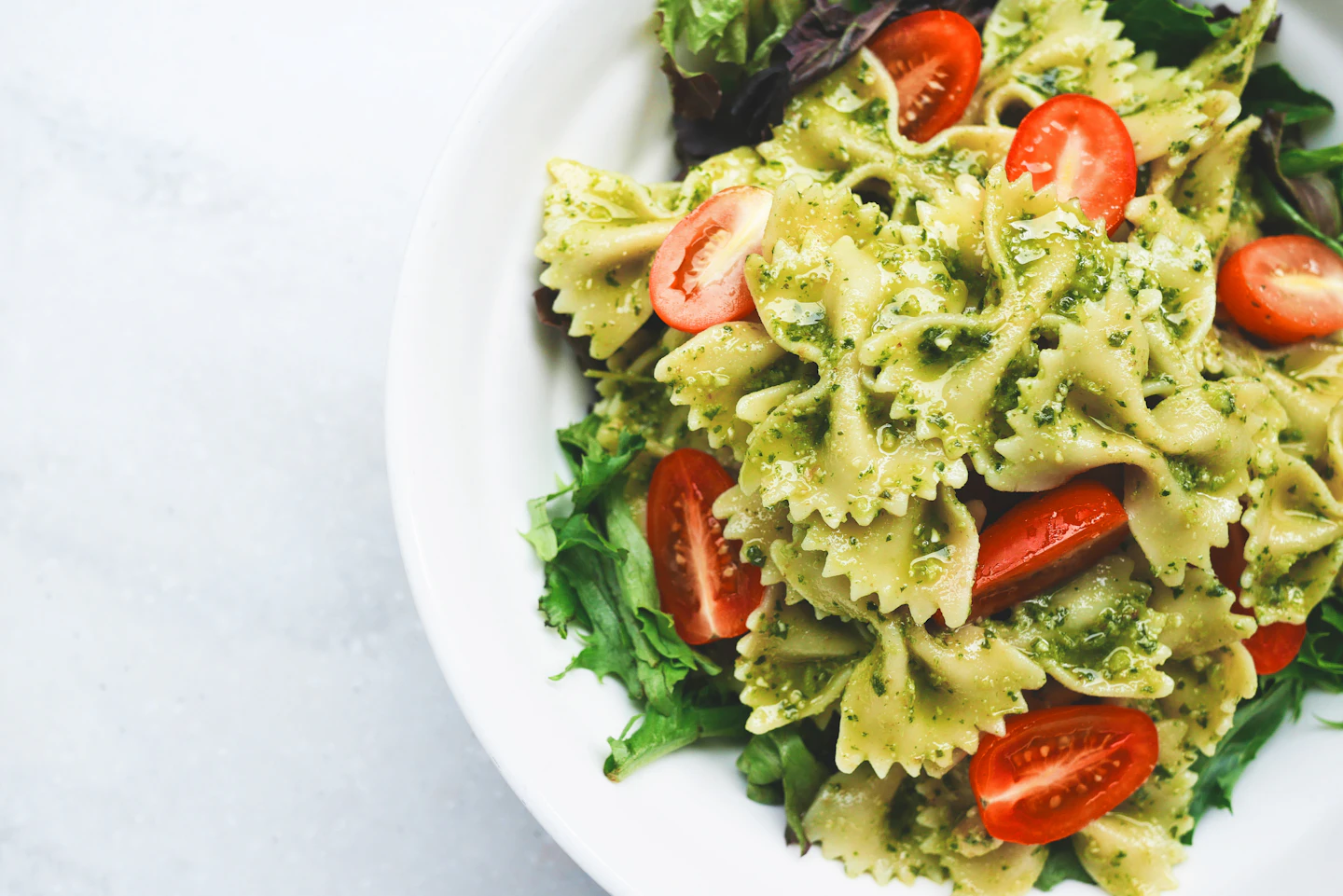 Garden pasta — illustrative photograph